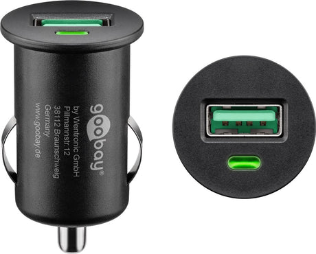 Goobay Quick Charge USB, greito įkrovimo automobilinis įkrovėjas