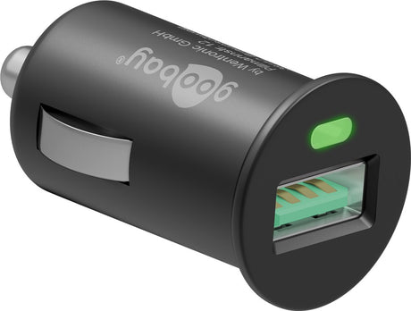 Goobay Quick Charge USB, greito įkrovimo automobilinis įkrovėjas