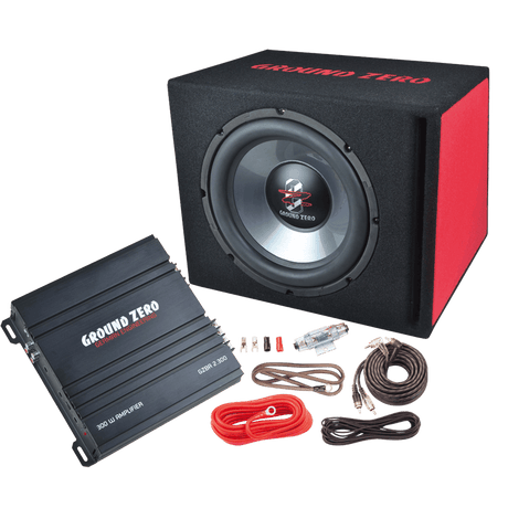 Ground Zero GZ BASS KIT 12.300, 300W garsiakalbių rinkinys