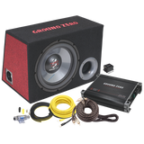 Ground Zero GZ BASS KIT 12.300XL, 300W automobilinė žemų dažnių garso kolonėlė su garso stiprintuvu