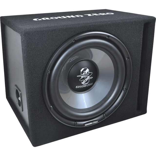 Ground Zero GZIB 250XBR, 250W automobilinė žemų dažnių garso kolonėlė