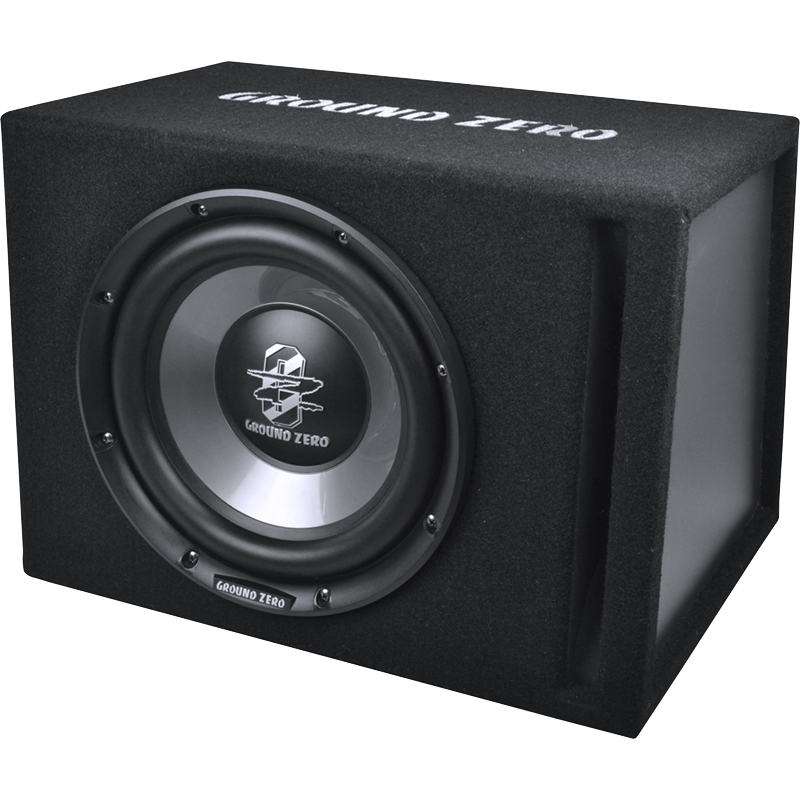 Ground Zero GZIB 250XBR-ACT, 250W automobilinė žemų dažnių garso kolonėlė
