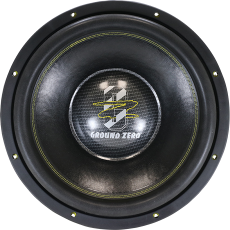 Ground Zero GZNW 38SPL-D2, automobilinis žemų dažnių garsiakalbis