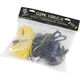 Ground Zero GZPK 10XLC-II, 10 mm² CCA maitinimo kabelio montavimo rinkinys