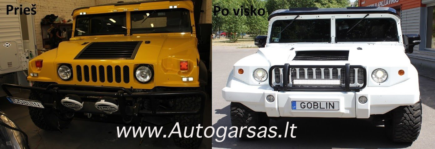 HUMMER H1 tiuningas Autogarsas.lt