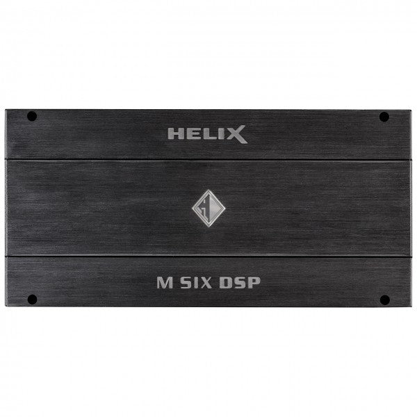 HELIX M SIX DSP, automobilinis garso stiprintuvas- viršus