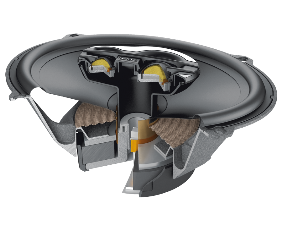 Hertz MPX 690.3 PRO, automobilinis koaksialinis garsiakalbis