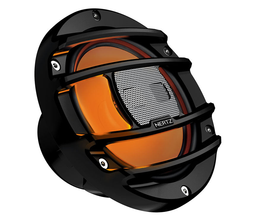 Hertz HMX 6.5 S LD, 6.5” Marine koaksialiniai garsiakalbiai 150W, su RGB LED apšvietimu