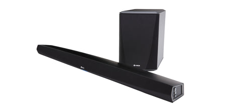 Denon HEOS HOME CINEMA HS2 SoundBaras su bevieliu žemų dažnių garsiakalbiu Namu kinas Denon AUTOGARSAS.LT