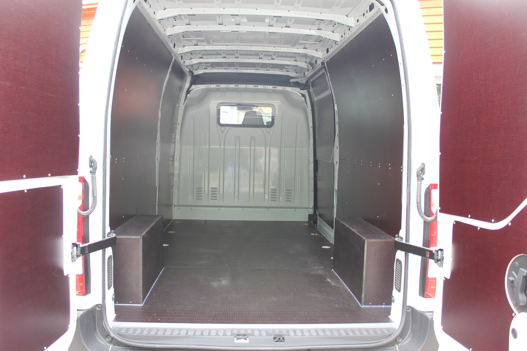 Renault Master wood cladding 