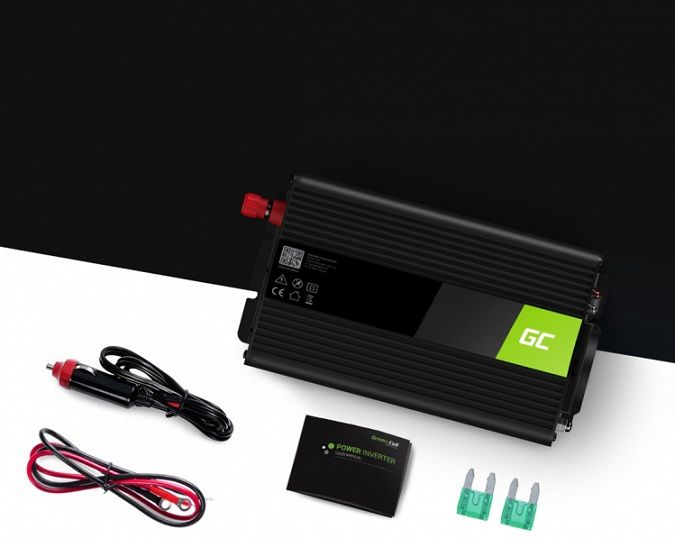 Green Cell INV05DFE,  Automobilinis įtampos keitiklis- komplektas