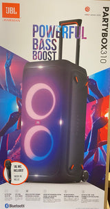 JBL PartyBox 310 nešiojama garso kolonėlė + laidinis JBL mikrofonas