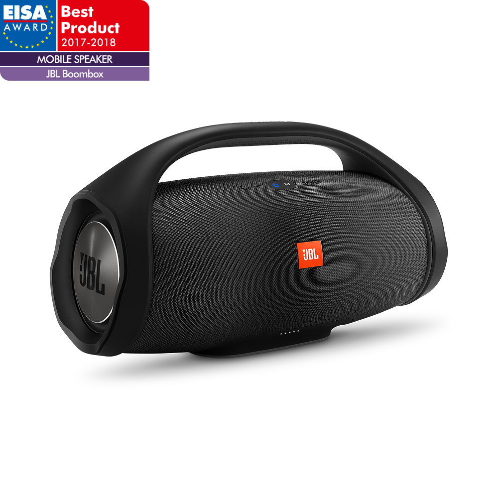 Galinga belaidė garso kolonėlė JBL BoomBox su integruotu stiprintuvu, Bluetooth, atspari vandeniui Kolonėlės JBL AUTOGARSAS.LT