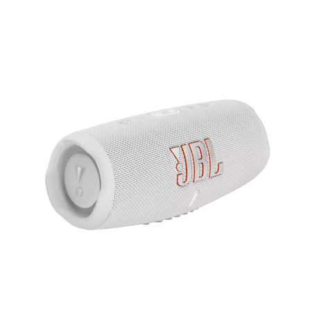JBL Charge 5, bevielė nešiojama Bluetooth garso kolonėlė (įvairių spalvų)- Balta