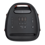 JBL PartyBox 310, nešiojama garso kolonėlė - valdymas + JBL mikrofonas