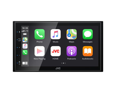 JVC KW-M565DBT, 6.8" 2-DIN multimedija su Bluetooth, Apple CarPlay, Android Auto
