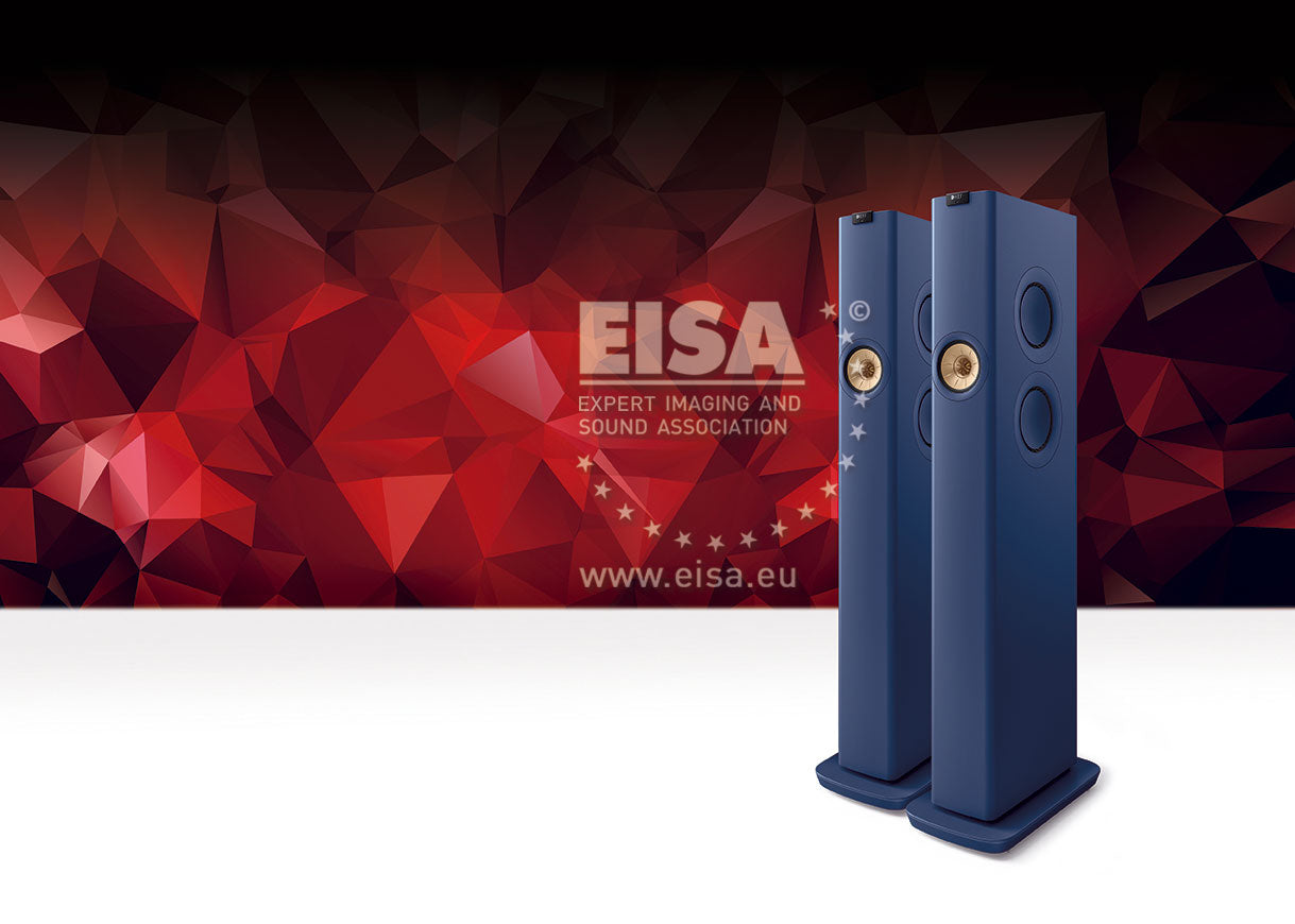 KEF LS60 WIRELESS, belaidės grindinės garso kolonėlės (įvairių spalvų)- EISA