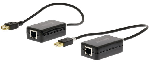 Ilgiklis USB A kištukas - USB A lizdas per UTP kabelį (iki 50m) Kameros Konig AUTOGARSAS.LT