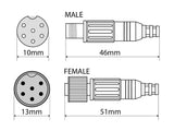 Alpine KWE-CAM6D, kameros adapteris skirtas autobusiukams ir kemperiams- schema