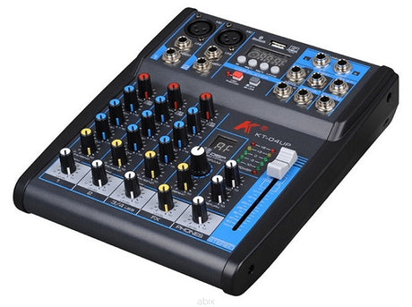 Karsect KT-04UP Mikšerinis Pultas su Bluetooth, USB, MP3 grotuvu