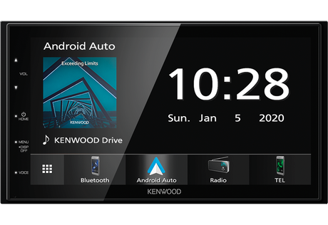 Kenwood DMX5020BTS, 6.8" multimedija su laidiniu Carplay ir Android Auto