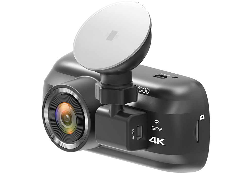 Kenwood DRV-A601W, vaizdo registratorius su laikikliu