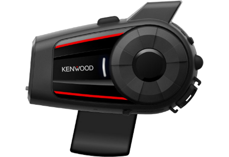 Kenwood KCA-HX7C, motociklams skirta Bluetooth komunikacijos ir įrašymo sistema ant šalmo