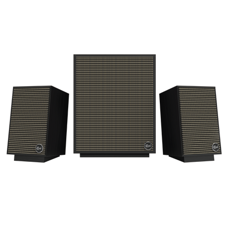 Klipsch ProMedia Heritage 2.1, multimedinė garsiakalbių sistema (įvairių spalvų)- Black Ash