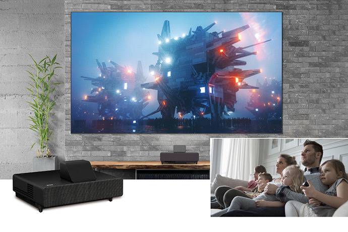 Epson 120” EpiqVision Ultra LS500, lazerinis TV projektorius (įvairių spalvų)