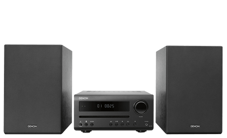 Denon D-T1, Stereo Radijo imtuvas su CD ir kolonėlėmis (įvairių spalvų)- juoda