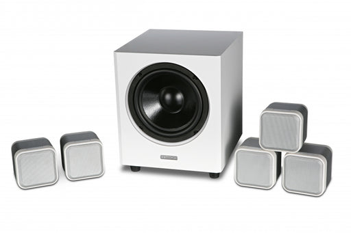 Mission M-CUBE+SE, 5.1 namų kino kolonėlių sistema (įvairių spalvų) - ivory