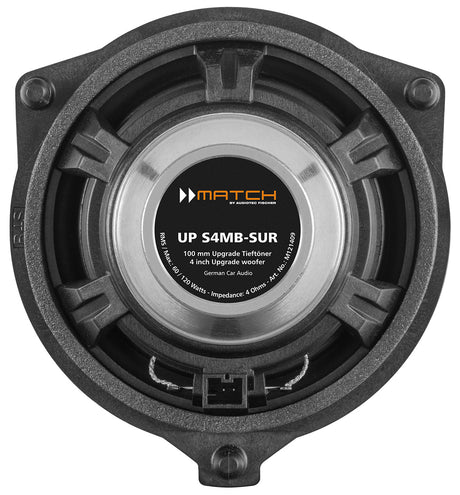 MATCH UP S4MB-SUR, žemų dažnių garsiakalbiai skirti Mercedes Benz