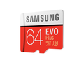 Atminties kortelė Samsung EVO+, 64GB microSDHC klasė 10 UHS-1 Vaizdo registratoriai - radarų detektoriai Samsung AUTOGARSAS.LT
