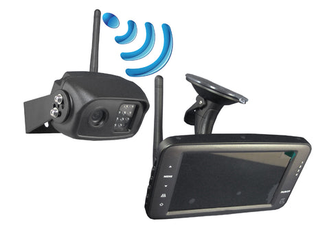 MR-CAM-500DW, belaidės kameros ir monitoriaus komplektas