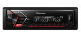 Magnetola automobiliui Pioneer MVH-S300BT, BLUETOOTH, USB, AUX Magnetolos Pioneer AUTOGARSAS.LT