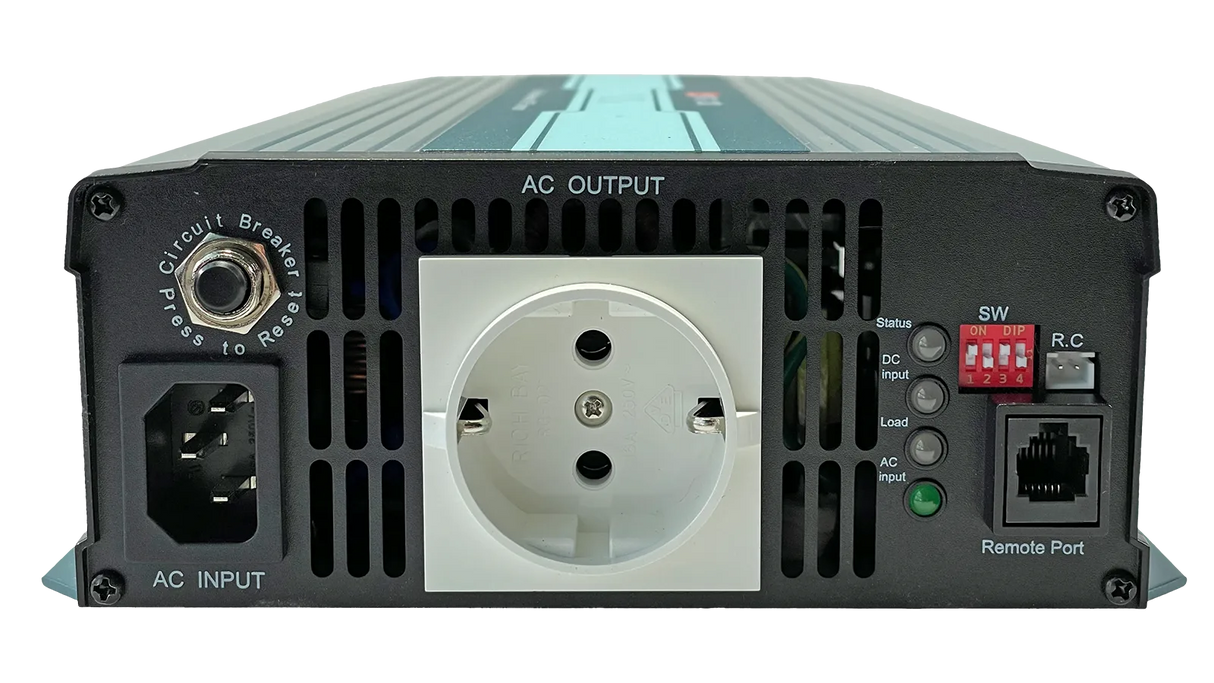 Mean Well 24Vdc/230Vac 1700W(3400W) su sinusine išėjimo įtampa ir UPS funkcija