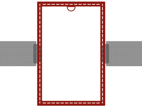 Monitor Audio WB10 Pre-Construction Bracket, montavimo rėmas