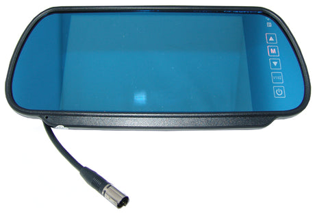 NAVLINKZ MM-7, galinio vaizdo veidrodėlis su integruotu TFT LCD monitoriumi