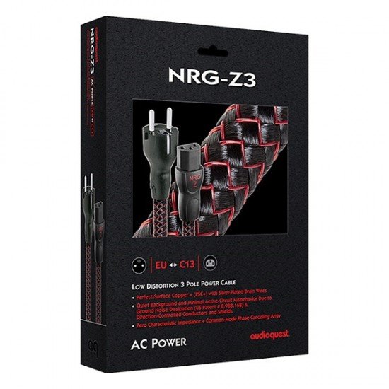 AudioQuest NRG-Z3, maitinimo kabelis