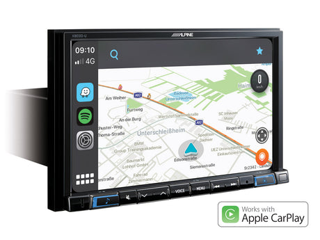 Alpine X803DC-U, automagnetola- multimedija - navigacija