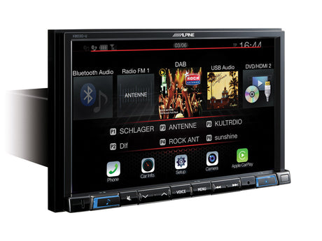 Alpine X803DC-U, automagnetola- multimedija