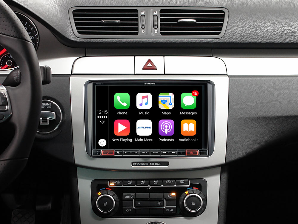 Pažangi navigacinė sistema Alpine X802D-U, 2-DIN, USB, HDMI, BLUETOOTH, Apple CarPlay ir Android Auto GPS navigacija Alpine AUTOGARSAS.LT