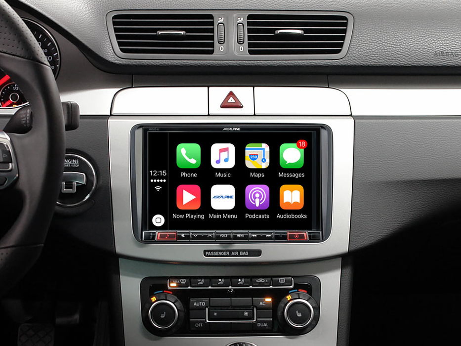 Pažangi navigacinė sistema Alpine X802D-U, 2-DIN, USB, HDMI, BLUETOOTH, Apple CarPlay ir Android Auto GPS navigacija Alpine AUTOGARSAS.LT