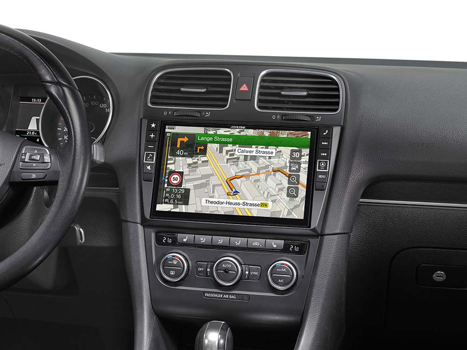 Navigacinė sistema Alpine X901D-G6, skirta VW golf 6 GPS navigacija Alpine AUTOGARSAS.LT