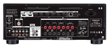 Onkyo TX-NR6100, 7.2 kanalo AV imtuvas - stiprintuvas (įvairių spalvų)