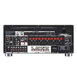 Onkyo TX-RZ50, 9.2 kanalo AV Resyveris-Stiprintuvas su Dirac Live - galinė panelė su daugybe jungčių