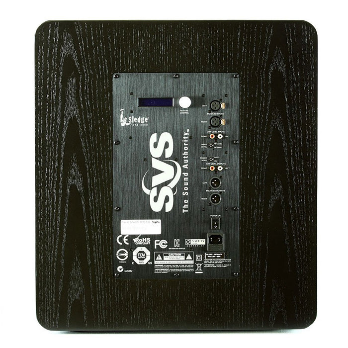 SVS PB12-Plus, žemų dažnių garso kolonėlė (įvairių spalvų) - Galas