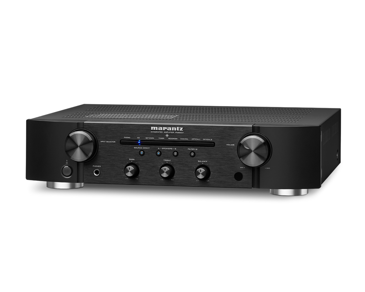 Marantz PM6007, integruotas stereo stiprintuvas - juodas