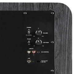 Polk Audio HTS SUB 10 žemų dažnių garso kolonėlė - Juoda