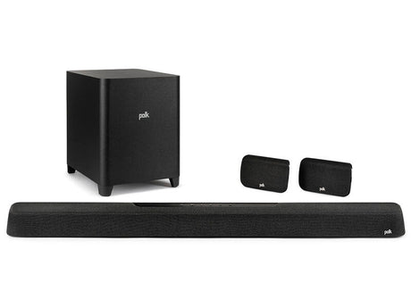 Polk Audio MAGNIFI MAX AX SR, Namų kino Soundbar garso sistema- priekis